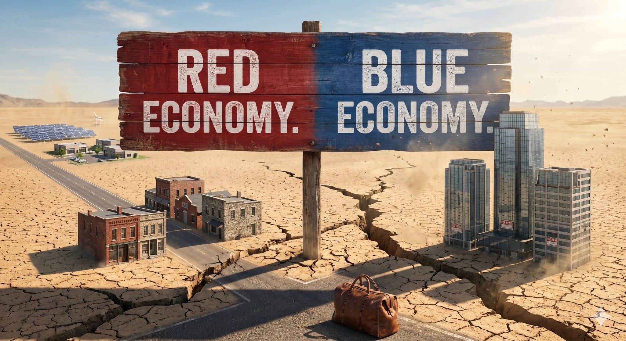 Red Economy VS Blue Economy